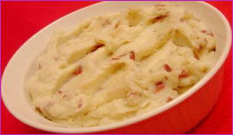 Red Mashed Potatoes Recipe | Celebrating Holidays