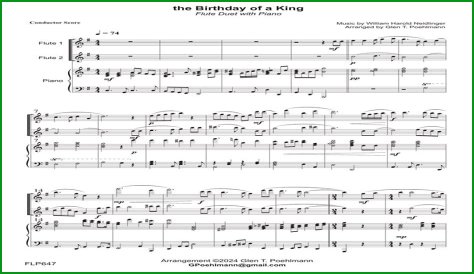 The Birthday of a King