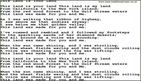 This Land Is Your Land